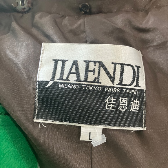 Vintage Expresso Brown Eyelet detailed coat - Picture 11 of 14